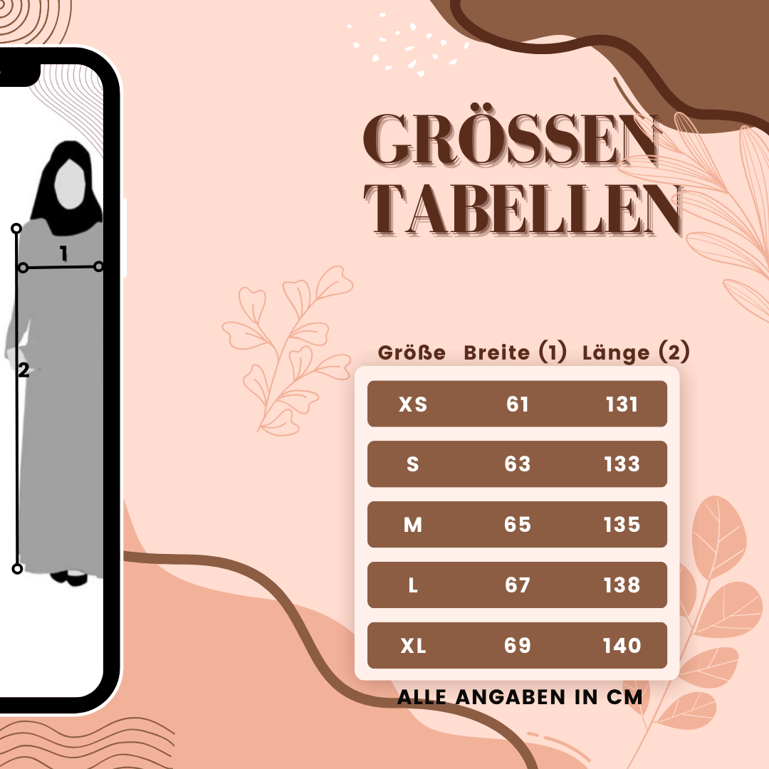 Gebetskleid - Nachtblau