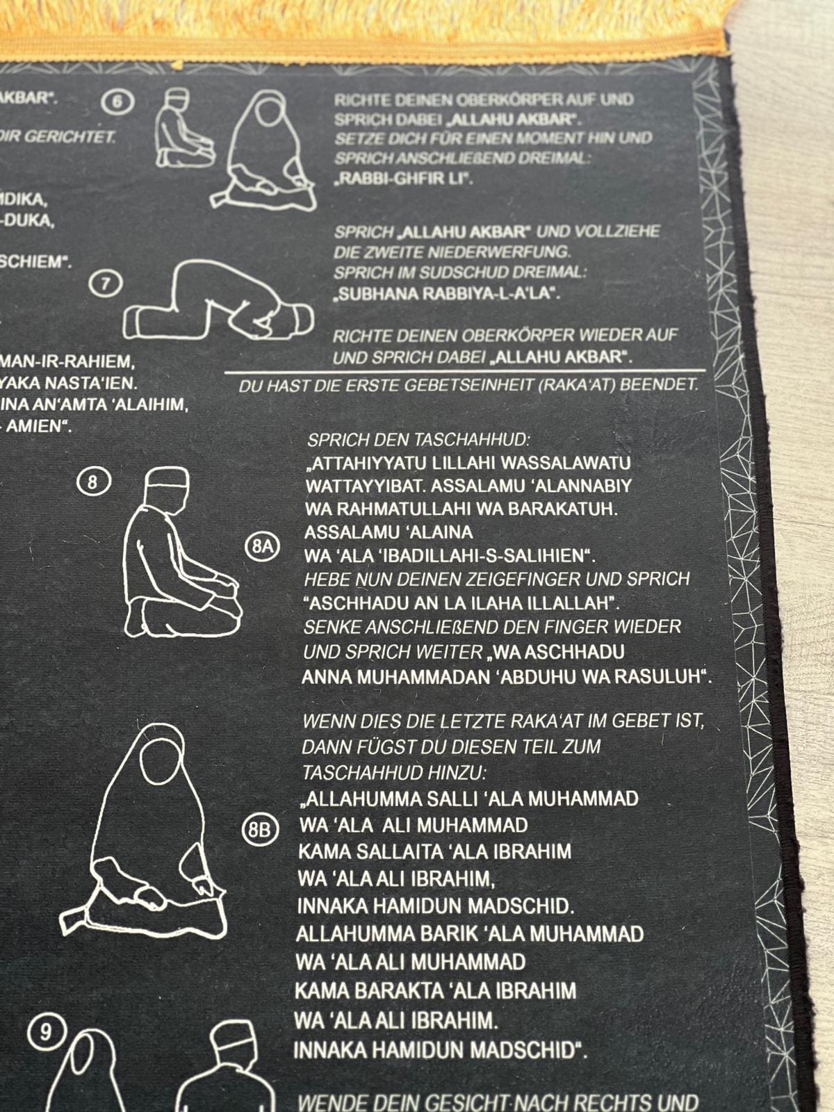 Gebet lernen – sicher & selbstständig (deutsche Transkription)