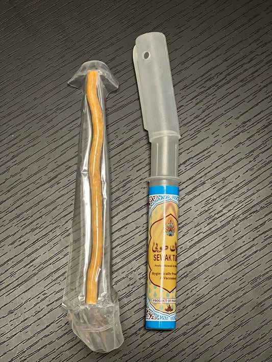 Miswak – Sewar Al Tuba mit hygienischem Halter