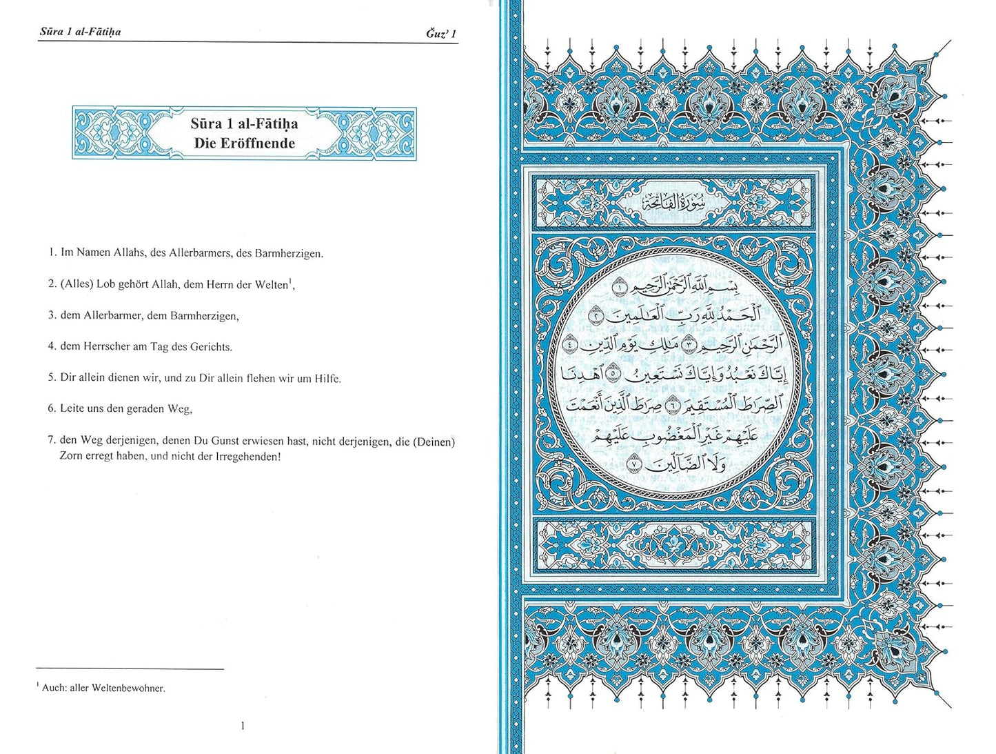 Der edle Qur’ān – Arabisch & Deutsch (Bubenheim/Elyas) | König-Fahd-Komplex
