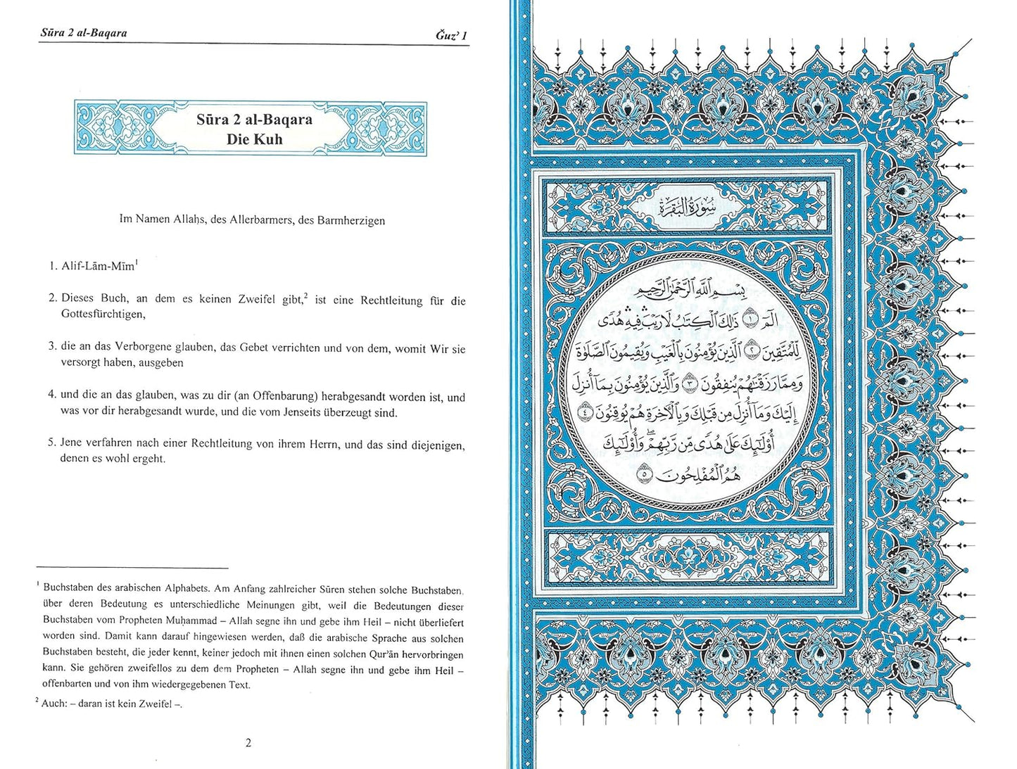 Der edle Qur’ān – Arabisch & Deutsch (Bubenheim/Elyas) | König-Fahd-Komplex