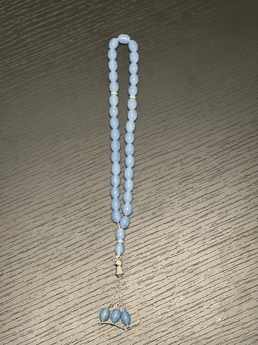Tesbih – Babyblau (33 Perlen)