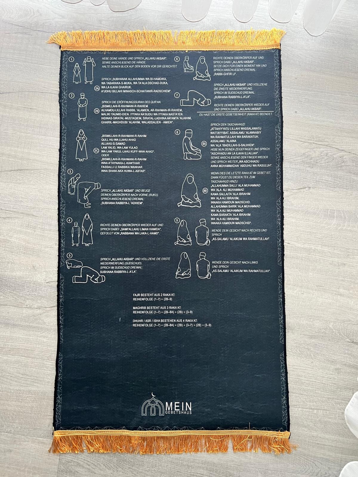 Gebet lernen – sicher & selbstständig (deutsche Transkription)