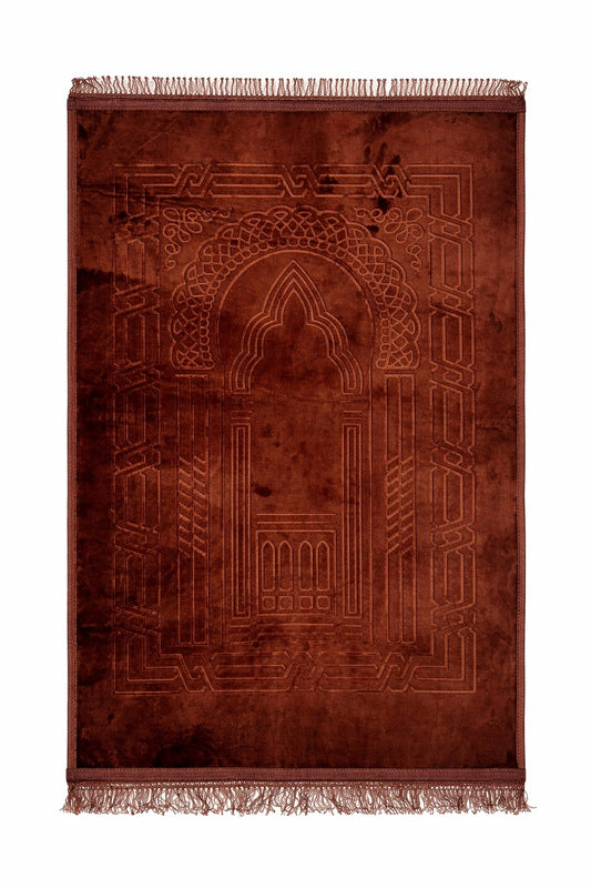 Gebetsteppich in Braun – Komfortabel und stilvoll