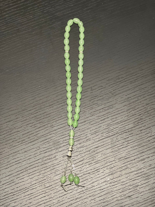 Tesbih – Mintgrün (33 Perlen)