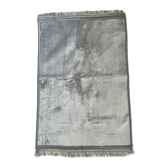 Gebetsteppich in Silber – Komfortabel und stilvoll