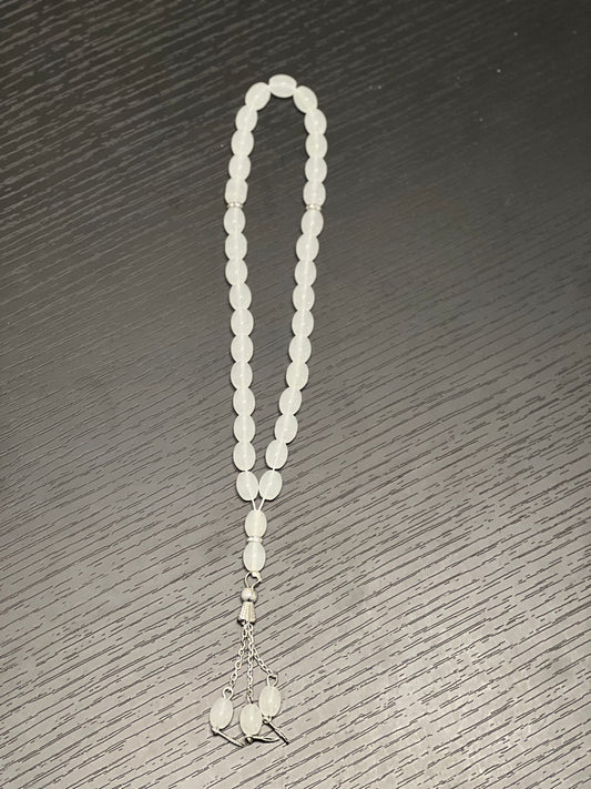 Tesbih – Weiß (33 Perlen)